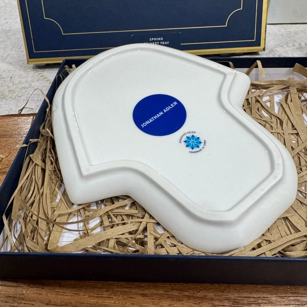 JONATHAN ADLER SPHINX TRAY EXCELLENT NEW/UNUSED CONDITION RETIRED/RARE W/BOX